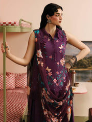 Maria B MBasics Embroidered Linen Unstitched 3Pc Suit MB-CUSV15-07A