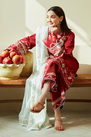 Coco by Zara Shahjahan Embroidered Lawn Unstitched 3Pc Suit D-07A JANAAN