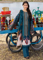 Maria.B M.Basics Embroidered Lawn Unstitched 3Pc Suit MB-07A
