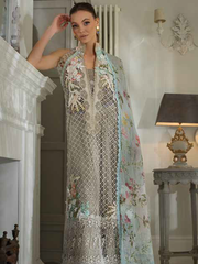 Sobia Nazir Embroidered Luxury Lawn Unstitched 3Pc Suit D-07A