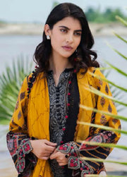 Maria.B M.Basics Embroidered Lawn Unstitched 3Pc Suit MB-07B