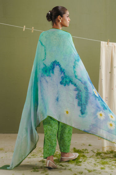Coco by Zara Shahjahan Prints Unstitched Lawn 3Pc Suit D-07B Kael