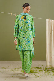 Coco by Zara Shahjahan Prints Unstitched Lawn 3Pc Suit D-07B Kael