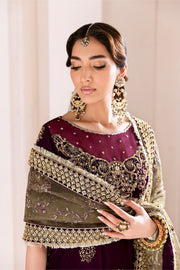 Alizeh Fashion Makhmal Embroidered Velvet Unstitched 3Pc Suit AF-VLT-2228-Zarlish