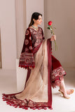 Alizeh Fashion Makhmal Embroidered Velvet Unstitched 3Pc Suit AF-VLT-2226-Velzari