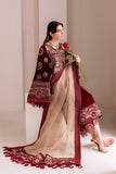 Alizeh Fashion Makhmal Embroidered Velvet Unstitched 3Pc Suit AF-VLT-2226-Velzari