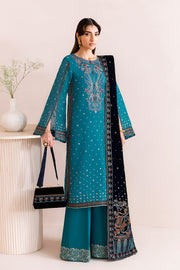 Alizeh Fashion Makhmal Embroidered Velvet Unstitched 3Pc Suit AF-VLT-2225-Nelofer