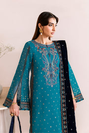 Alizeh Fashion Makhmal Embroidered Velvet Unstitched 3Pc Suit AF-VLT-2225-Nelofer