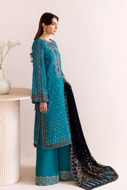 Alizeh Fashion Makhmal Embroidered Velvet Unstitched 3Pc Suit AF-VLT-2225-Nelofer