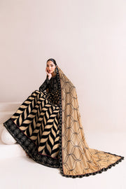 Alizeh Fashion Makhmal Embroidered Velvet Unstitched 3Pc Suit AF-VLT-2223-Noor Jahan