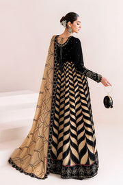 Alizeh Fashion Makhmal Embroidered Velvet Unstitched 3Pc Suit AF-VLT-2223-Noor Jahan