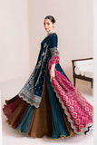 Alizeh Fashion Makhmal Embroidered Velvet Unstitched 3Pc Suit AF-VLT-2222-Mehroob