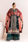 Alizeh Fashion Makhmal Embroidered Velvet Unstitched 3Pc Suit AF-VLT-2227-Kiswa