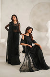 Zarif Muse Thread Embroidered Organza Unstitched 3Pc Suit ZE-MT-04 Maelin