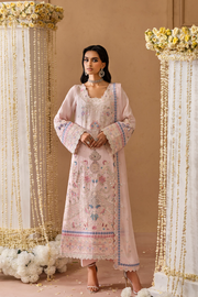 Emaan Adeel Sheherzadi Embroidered Chiffon Unstitched 3Pc Suit - GULREZ