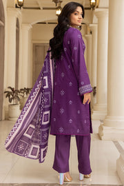 Safwa Ashley Embroidered Viscose Doria Unstitched 3Pc Suit ASC-12