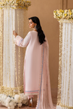 Emaan Adeel Sheherzadi Embroidered Chiffon Unstitched 3Pc Suit - GULREZ