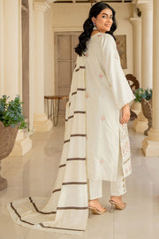 Safwa Ashley Embroidered Viscose Doria Unstitched 3Pc Suit ASC-02
