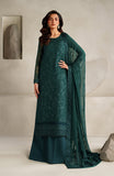 Zarif Muse Thread Embroidered Chiffon Unstitched 3Pc Suit ZE-MT-06 Sayah