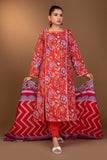 Ixora by Safwa Fine Printed Doria Lawn Unstitched 3Pc Suit ICS-13