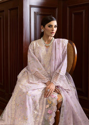 Saira Shakira Bloom Unstitched Lawn 3Pc Suit SS-25-08A SWEET OPEL