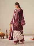 Bin Ilyas Jojo Summer Embroidered Lawn Unstitched 3Pc Suit D-81B