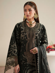 Bin Ilyas Jojo Summer Embroidered Lawn Unstitched 3Pc Suit D-82A