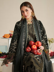 Bin Ilyas Jojo Summer Embroidered Lawn Unstitched 3Pc Suit D-82A
