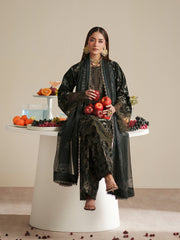 Bin Ilyas Jojo Summer Embroidered Lawn Unstitched 3Pc Suit D-82A