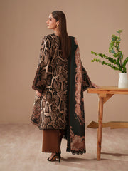 Bin Ilyas Jojo Summer Embroidered Lawn Unstitched 3Pc Suit D-83A