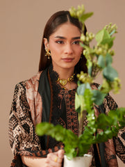 Bin Ilyas Jojo Summer Embroidered Lawn Unstitched 3Pc Suit D-83A