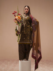 Bin Ilyas Jojo Summer Embroidered Lawn Unstitched 3Pc Suit D-84A