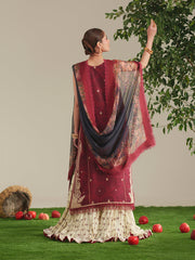 Bin Ilyas Jojo Summer Embroidered Lawn Unstitched 3Pc Suit D-84B