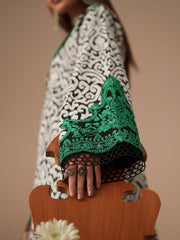 Bin Ilyas Jojo Summer Embroidered Lawn Unstitched 3Pc Suit D-85A