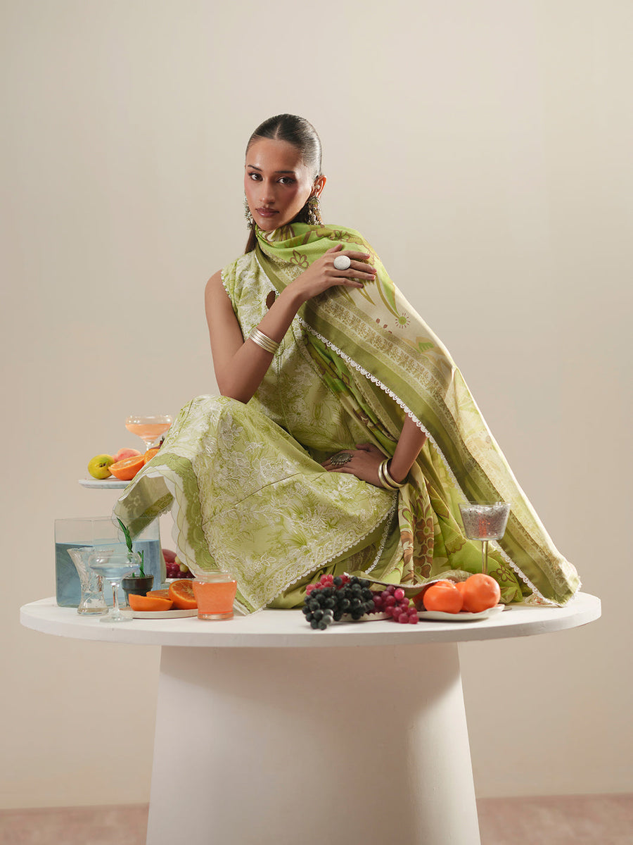 Bin Ilyas Jojo Summer Embroidered Lawn Unstitched 3Pc Suit D-86B