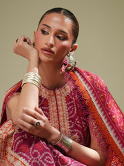 Bin Ilyas Jojo Summer Embroidered Lawn Unstitched 3Pc Suit D-87A