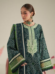 Bin Ilyas Jojo Summer Embroidered Lawn Unstitched 3Pc Suit D-87B