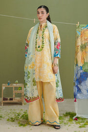 Coco by Zara Shahjahan Prints Unstitched Lawn 3Pc Suit D-08A Ayla