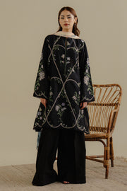 Coco by Zara Shahjahan Embroidered Lawn Unstitched 3Pc Suit 08A-TARA