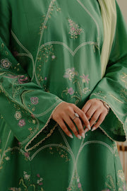 Coco by Zara Shahjahan Embroidered Lawn Unstitched 3Pc Suit 08B-TARA