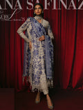 Sana Safinaz Embroidered Luxury Lawn Unstitched 3Pc Suit D-08B