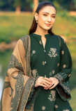 Onora by Humdum Embroidered Khaddar Unstitched 3Pc Suit D-01