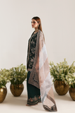 Emaan Adeel Zarposh Embroidered Velvet Unstitched 3Pc Suit - MEHRUUNISA