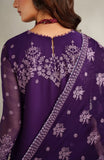 Zarif Muse Thread Embroidered Chiffon Unstitched 3Pc Suit ZE-MT-07 Sorella