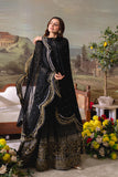 Neeshay Dastaan Embroidered Chiffon Unstitched 3Pc Suit - Nayab