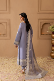 Emaan Adeel Sheherzadi Embroidered Chiffon Unstitched 3Pc Suit - SAHARSH