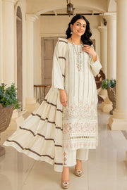 Safwa Ashley Embroidered Viscose Doria Unstitched 3Pc Suit ASC-02
