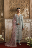 Emaan Adeel Romansiyyah Embroidered Chiffon Unstitched 3Pc Suit - MAHPARI