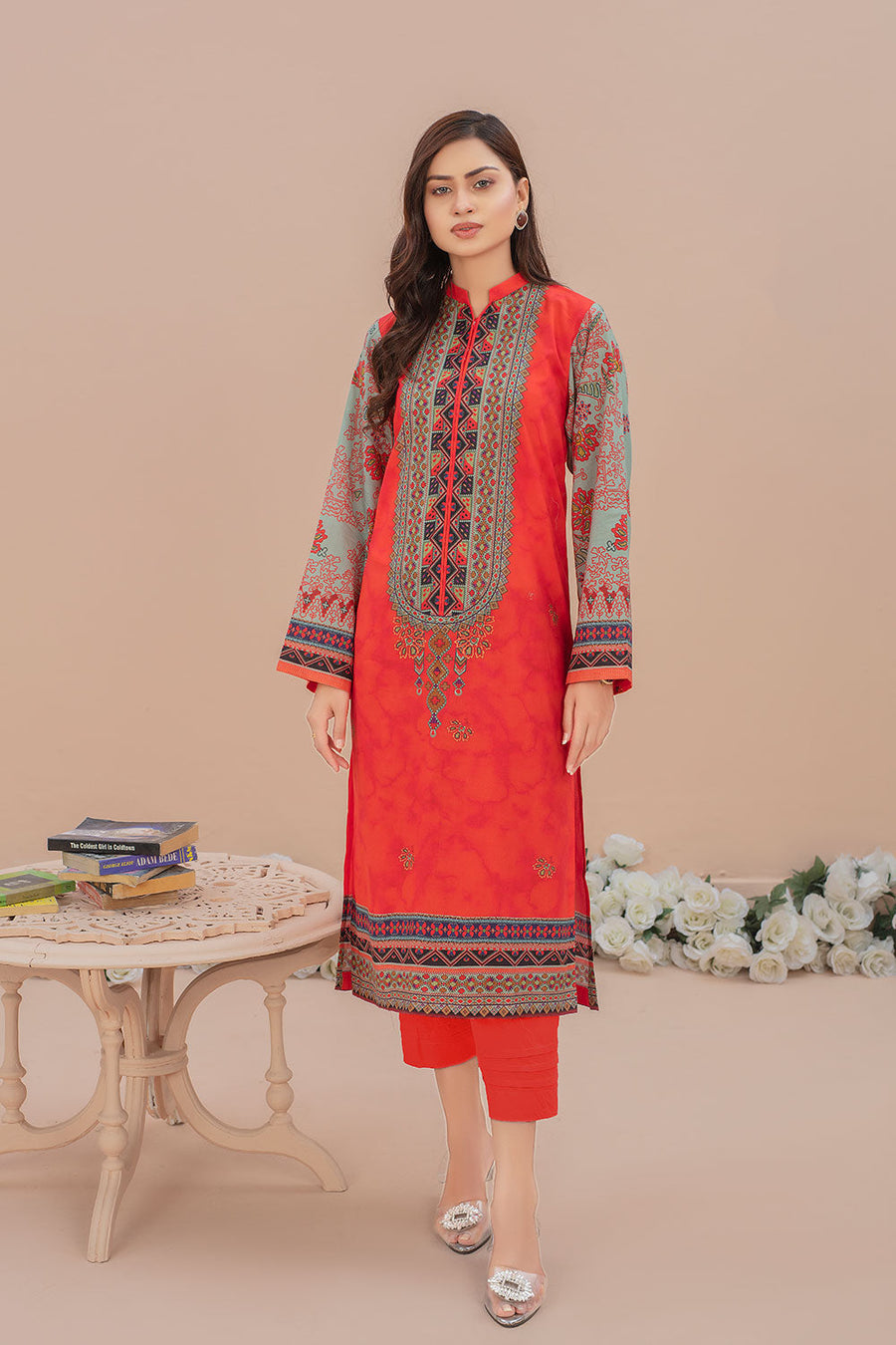 SPK-152 - SAFWA DIGITAL PRINTS LAWN SHIRT COLLECTION VOL 6