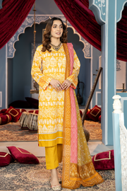 Safwa Summer Printed Lawn Unstitched 3 Piece Suit SSP-12